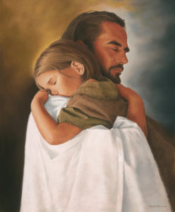Een knuffel van Christus